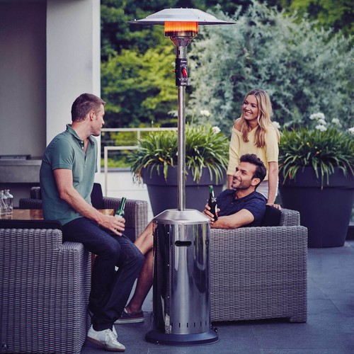 Patio heater stainless steel - heater,