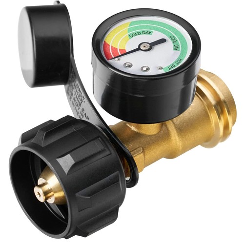 Propane tank gauge brass - tank,