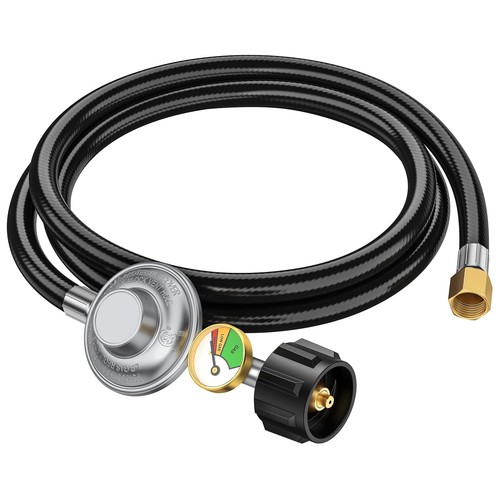 6ft propane regulator with - regulator,
